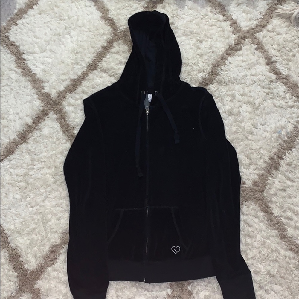 Black Aeropostale Zip Up